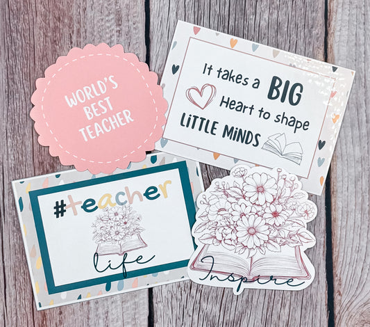 Teacher Vinyl Stickers