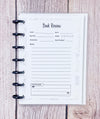 Reading Journal Mini