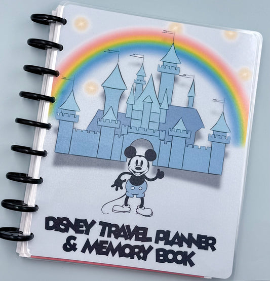 Disney Travel Planner & Memory Book- Rainbow Fun