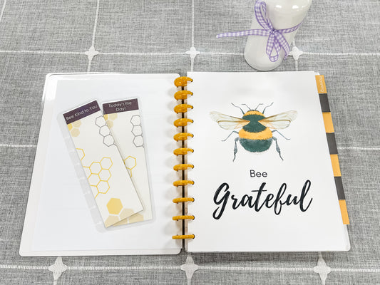 Undated Bee-YOU-tiful Monthly/Weekly Planner