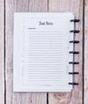 Reading Journal Mini