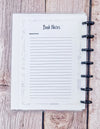 Reading Journal Mini