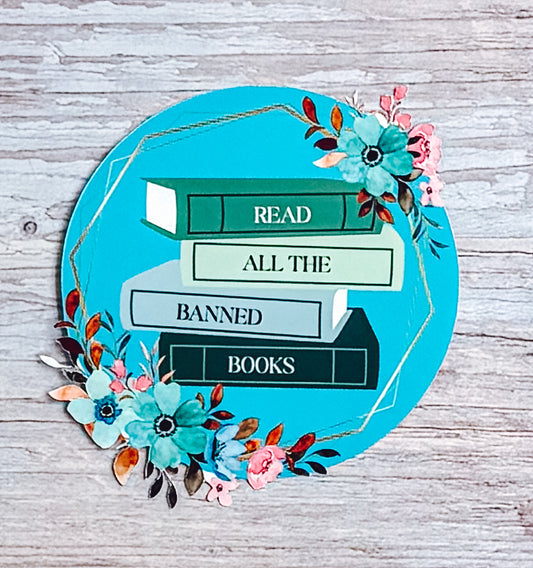 Bookish Sticker- The Banned