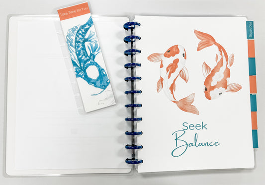 Undated Seek Serenity Monthly/Weekly Planner