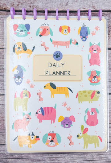Furry Friends Daily Planner- Playful Pups
