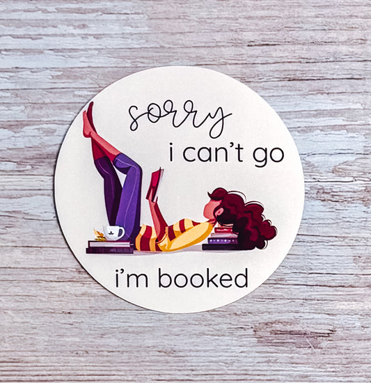 Bookish Sticker- Booked