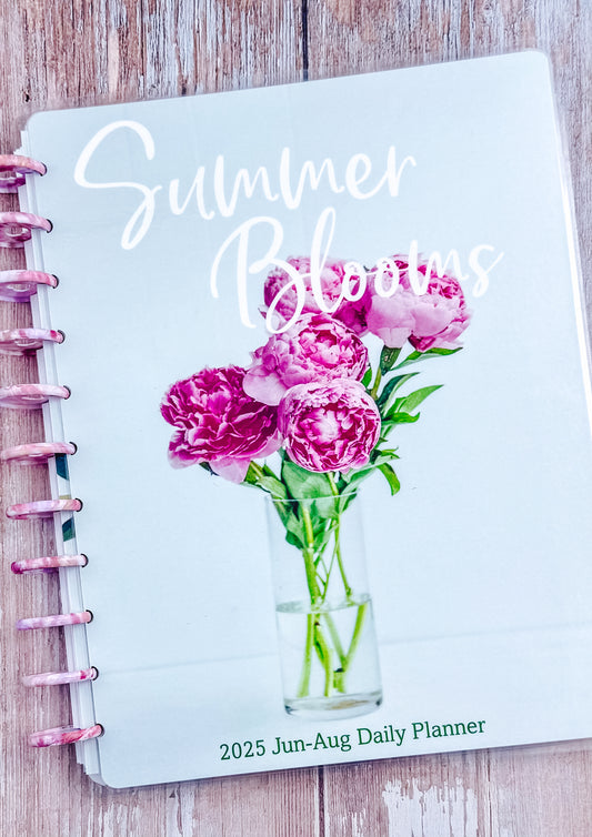 2025 Big Life Summer Blooms Daily Planner