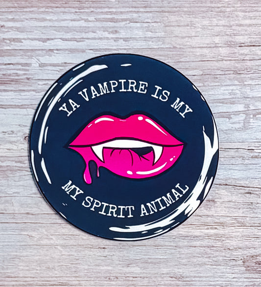 Bookish Sticker- Vampire