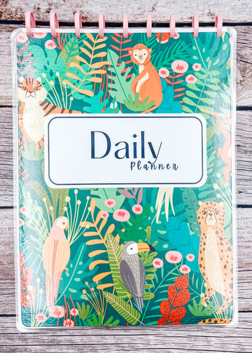 Furry Friends Daily Planner- Joy-filled Jungle
