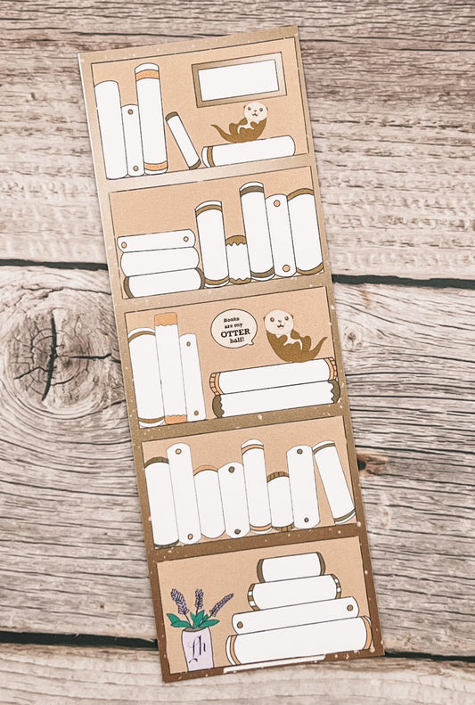 Planning Bookmark Otter Love