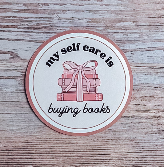 Bookish Sticker- Buying Books
