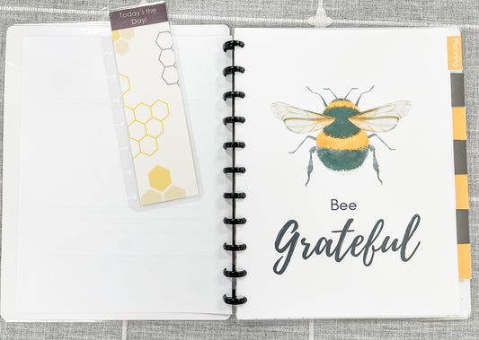 Undated Bee-YOU-tiful Monthly Planner