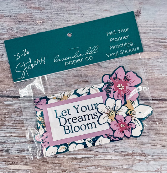 Mid Year 25-26 Vinyl Stickers
