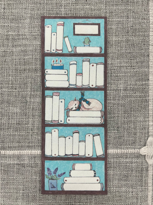 Planning Bookmark- Aqua