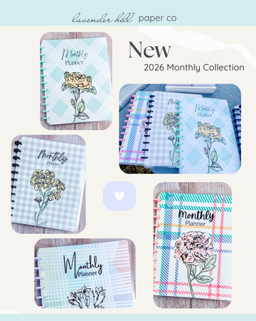 Your NEW 2026 Monthly Planners are here!