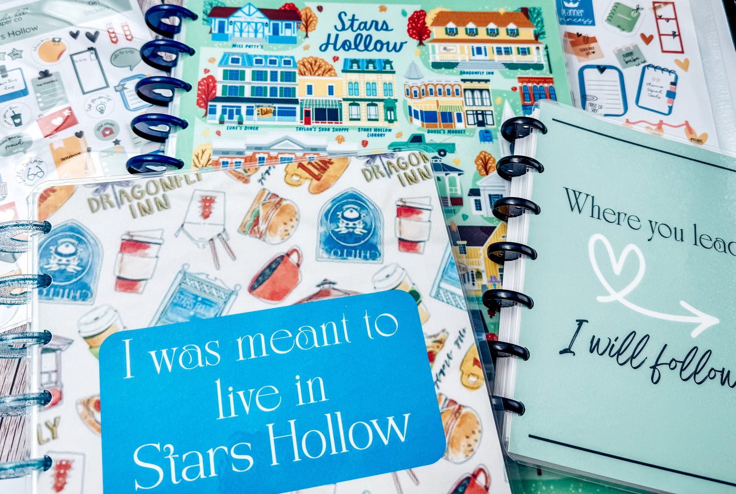 Stars Hollow Planners, Stickers & Bookmarks