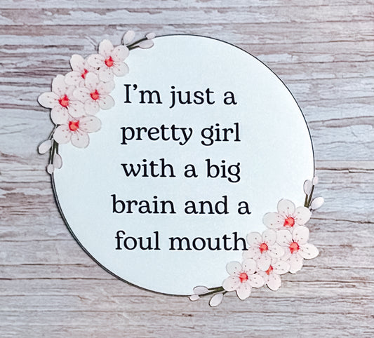 Bookish Sticker- Pretty Girl