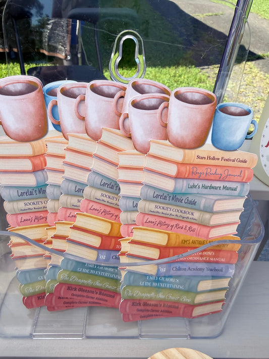 Stars Hollow- Book Stack Bookmark