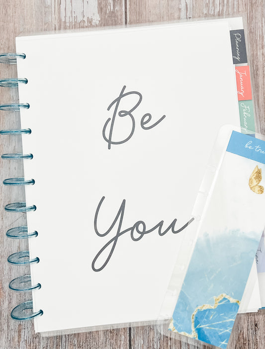 2025 Be You - Be True Monthly/Weekly Planner