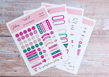 Planner Sticker Pack- Summer Blooms