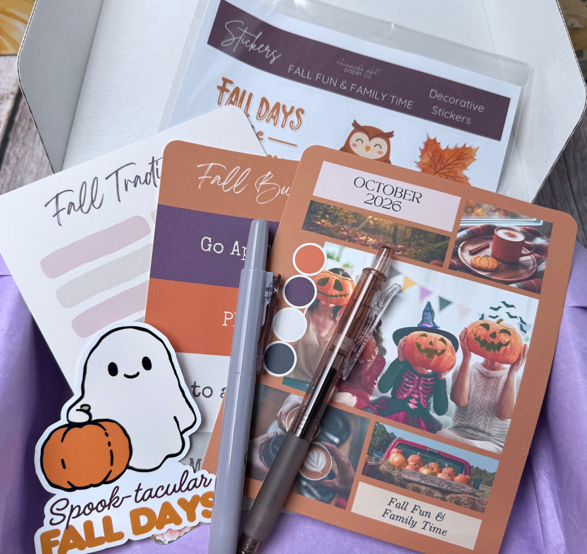 Lavender Hill Monthly Stationery Subscription Box, photo 3
