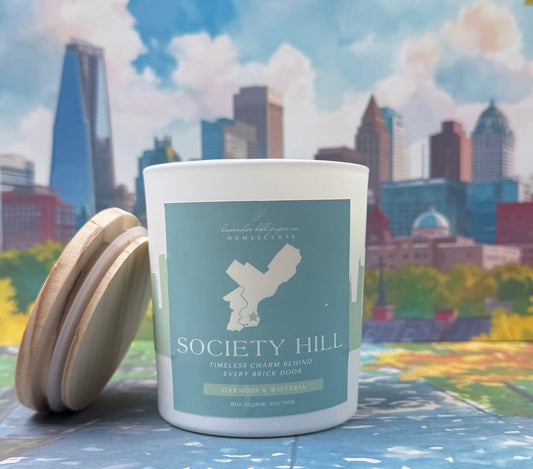 Philadelphia Neighborhood Candle- Society Hill