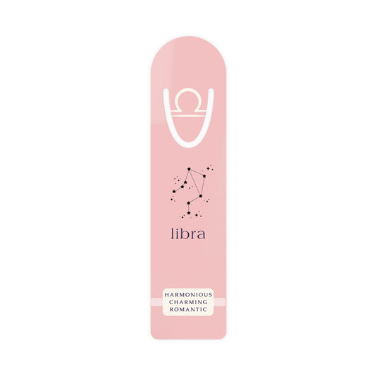 Libra Constellation Metal Bookmark — Harmonious. Charming. Romantic. Zodiac Gift