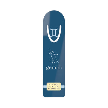 Gemini Constellation Metal Bookmark — Curious. Playful. Expressive. Zodiac Gift