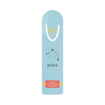 Aries Constellation Metal Bookmark — Bold. Passionate. Fearless. Zodiac Gift