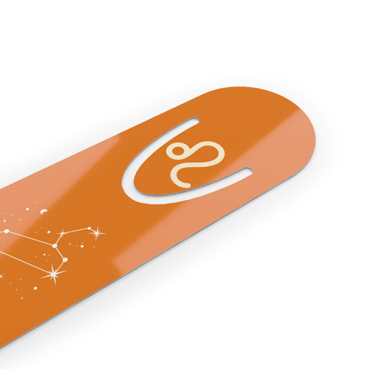 Leo Constellation Metal Bookmark — Confident. Radiant. Charismatic. Zodiac Gift