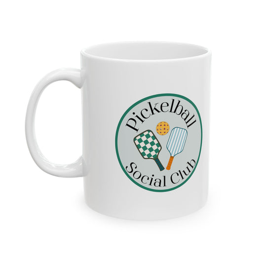 Pickleball Mug — "Tears of My Opponents" Ceramic Cup (11oz & 15oz)