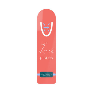 Pisces Constellation Metal Bookmark — Dreamy. Compassionate. Creative. Zodiac Gift