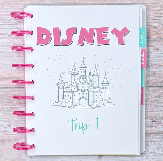 Disney Travel Planner & Memory Book- Princess Collection- Ariel