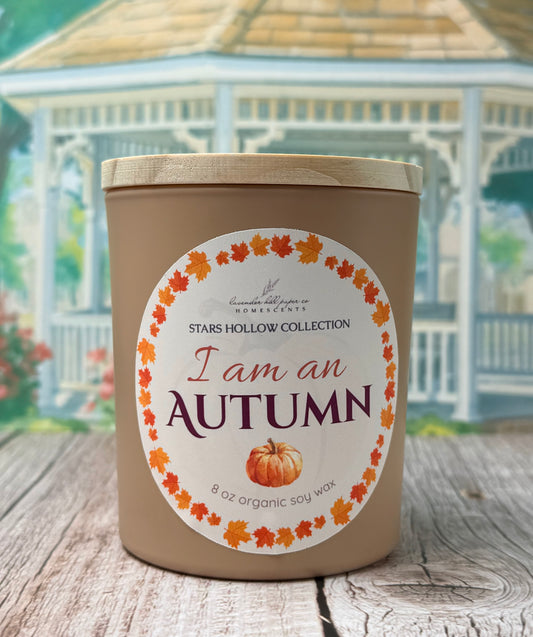Stars Hollow Candle- I am an Autumn