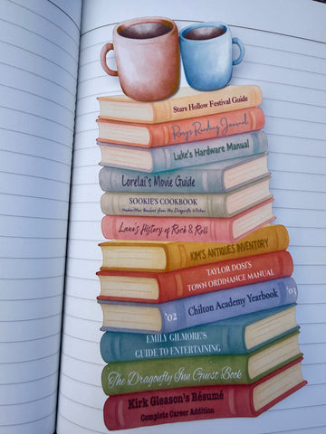 Stars Hollow- Book Stack Bookmark