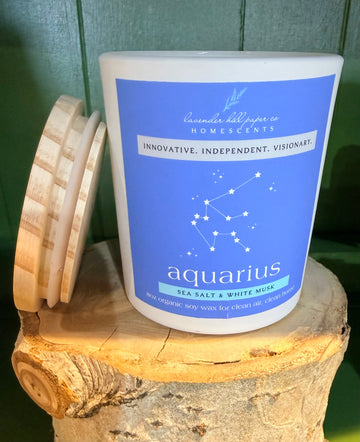 Zodiac Candle- Aquarius