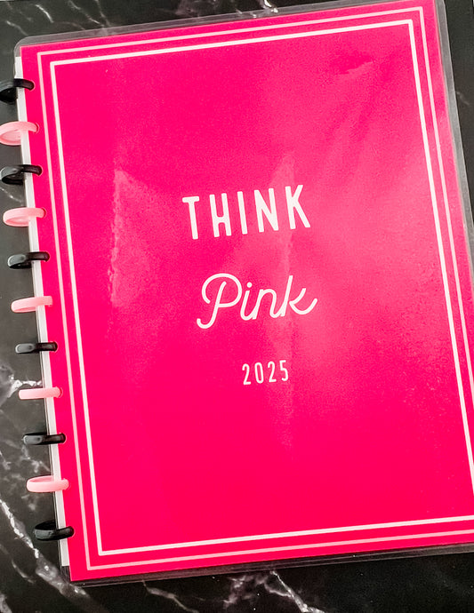 Think Pink Monthly Planner