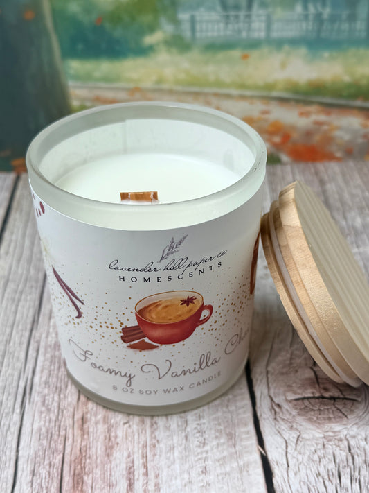 Autumn Candle- Foamy Vanilla Chai