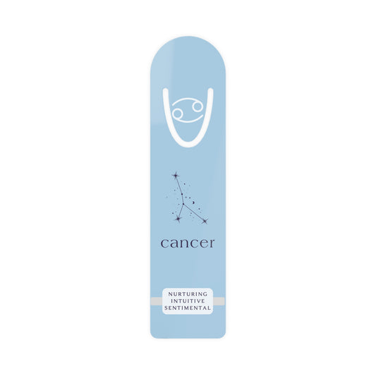 Cancer Constellation Metal Bookmark — Nurturing. Intuitive. Sentimental. Zodiac Gift