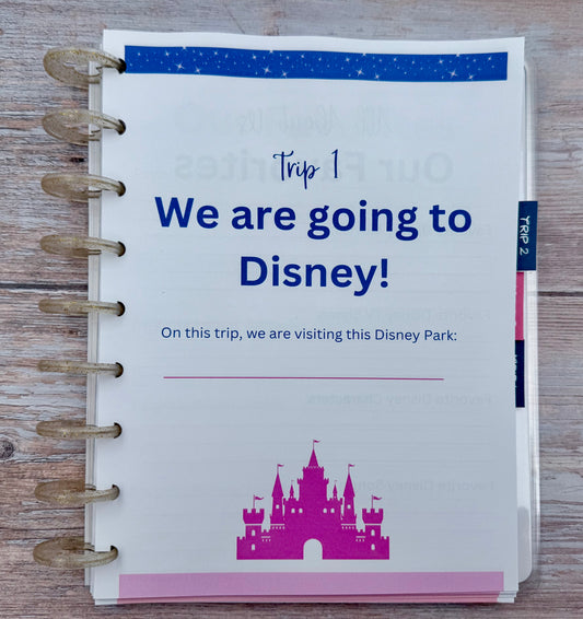 Disney Travel Planner & Memory Book- Twilight Castle