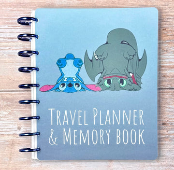 Disney Travel Planner & Memory Book- Stitch!