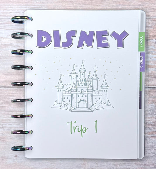 Disney Travel Planner & Memory Book- Princess Collection- Rapunzel
