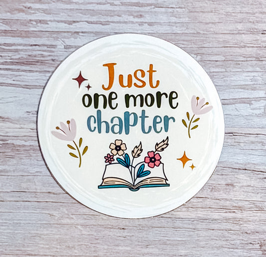 Bookish Sticker- One More Chapter