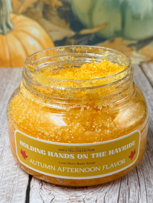 Body Scrub- Holding Hands on the Hayride