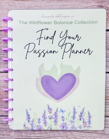 Find Your Passion Planner