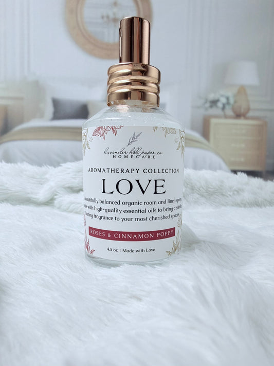 Luxury Linen & Room Spray- LOVE