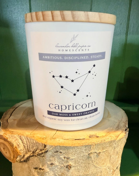 Zodiac Candle- Capricorn