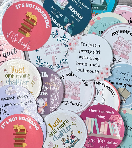Bookish Sticker- Plot Twist