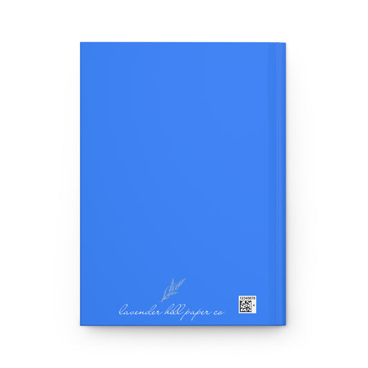 Aquarius Hardcover Journal — Innovative • Independent • Visionary | Zodiac Constellation Notebook