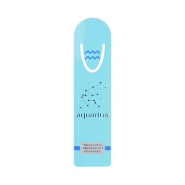 Aquarius Constellation Metal Bookmark — Innovative. Independent. Visionary. Zodiac Gift